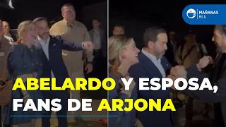 Unexpected encounter! Abelardo de la Espriella and his wife ran into Ricardo Arjona