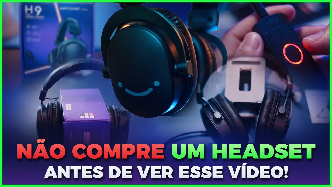 Headset 7.1 BARATO pra jogar na NUVEM, PC e CONSOLE! Vale a Pena? Fifine Gaming Headset H9