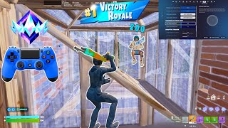 CURVE Controller Settings after winning FNCS 🏆 (Best Controller Settings Fortnite)