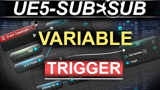 Unreal5 Blueprints: Sub to Sub Menu Variable Triggers (Main-Menu References)