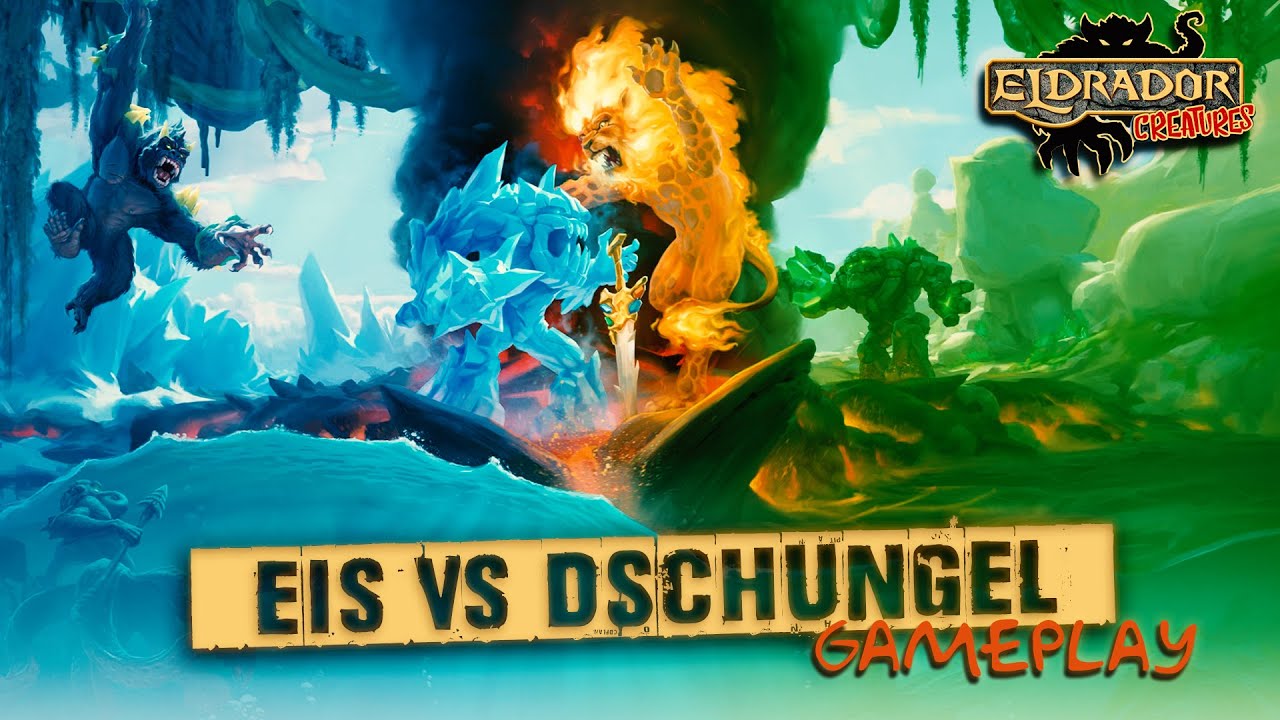 Eldrador Creatures - Play Station 4 #Gameplay - EIS vs DSCHUNGEL - Erste Karte Dschungelwelt