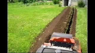 Off Grid Project:   Trenching for Underground Power Cables
