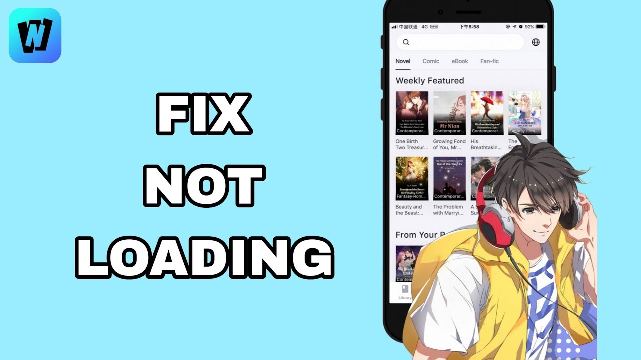 How To Fix And Solve Not Loading On WebNovel App | Final Solution - YouTube