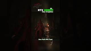 RTX 2080 Ti vs 1666 Amsterdam at Max Settings #benchmark #gaming