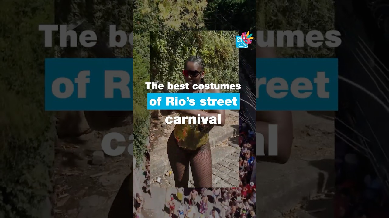 Rio's best street carnival costume: which one is your favourite? • FRANCE 24 English