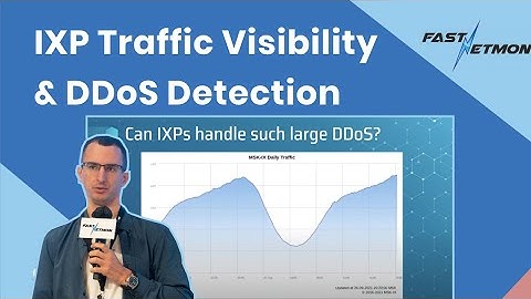 Traffic Visibility and DDoS Detection for IXPs