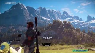 Spinning Motorcycle Jump - Just Cause 3