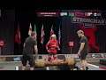 Women's u73kg Log Clean and Press | Full Event | European Championships 2025