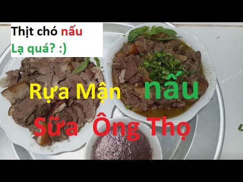 Video cách nấu thịt chó rựa mận ngon nhất - youtube