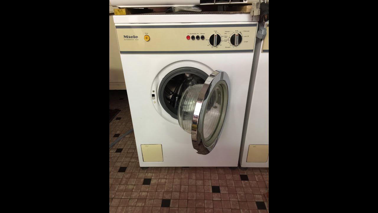 Lave Linge Miele Automatic w429 programme BIO + lavage à