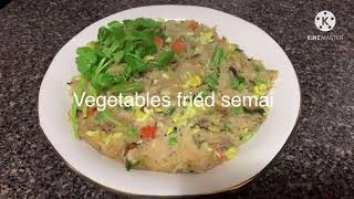 Vegetables Fried Semai.