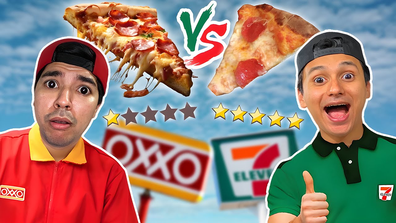 OXXO vs 7-ELEVEN ¿QUIÉN TIENE LA MEJOR COMIDA? 😳