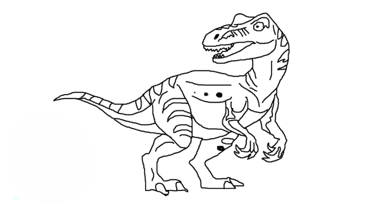Dinosaur Easy Drawing - Nishant Pundir