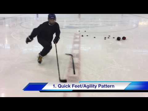 Rafter Footspeed/Agility Drill - Small Area Skills with Richmond Olympic Oval HP Group