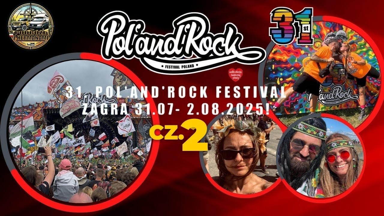 Pol'and'Rock 2025 cz.2 Czaplinek-Broczyno  - Otwarcie Festiwalu
