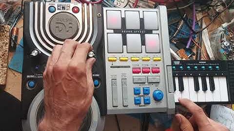 Circuit Bent Mixme DJ by Psychiceyeclix #circuitbent #soundart #glitch #electronicmusic #synth #diy