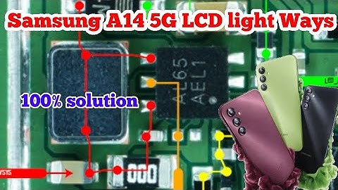 Samsung A14 5G LCD light Ways solution| #thesoilboy|#youtubeviralvideos2025