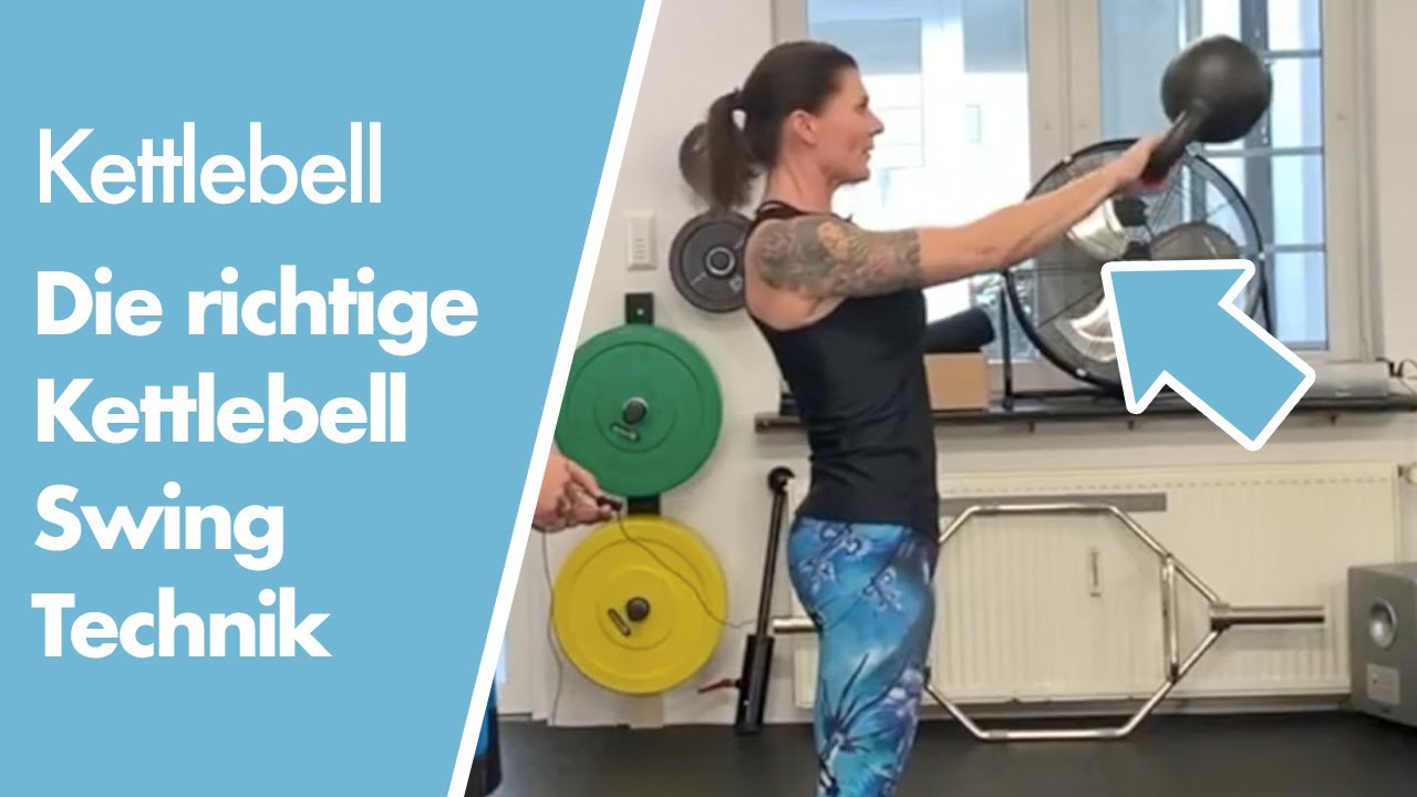 Kettlebell Swing Technik richtig ausführen (mit Pia Scherenberger)