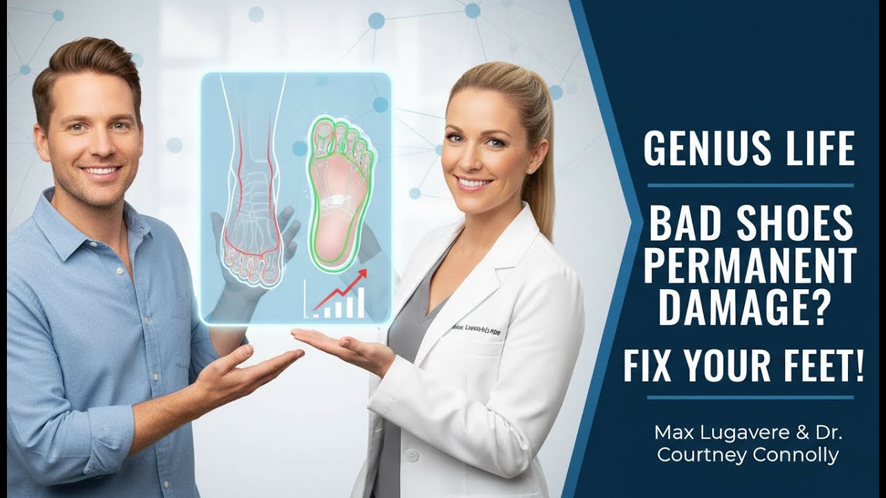 Max Lugavere — Dr. Courtney Connolly on Foot Health, Footwear & Walking | 3-Minute Summary