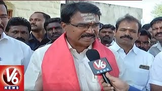 Face To Face With Wanaparthy TRS Candidate Niranjan Reddy Over Election Campaign | V6 News