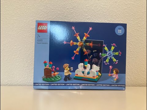Lego 40689 Firework Celebrations EARLY SET Review 2024 - YouTube