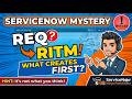 ServiceNow Order Process: Is the REQ or RITM Created First?