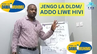 UKUBWA WA JENGO LA DUKA LA DAWA MUHIMU DLDM ACCREDITED DRUG DISPENSING OUTLETS ADDO #dawa #drug