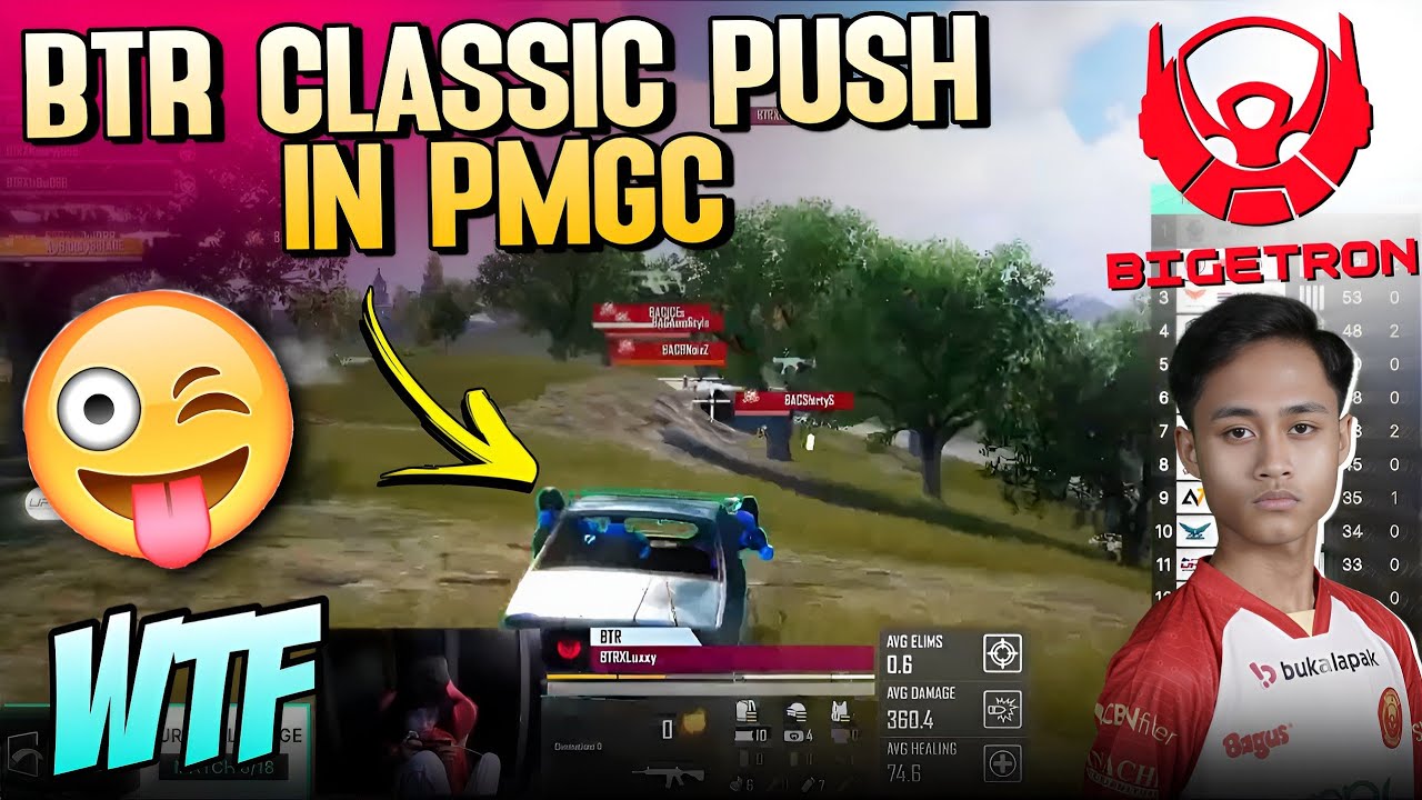 BTR Classic Push in PMGC 😱🔥 