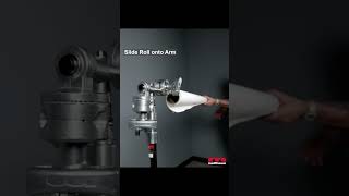C-Stand Seamless Paper Roll Support for Photo Backings and Bounce Lighting