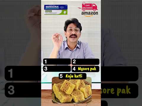 ತೂಕ ಹೆಚ್ಚಾಗದಂತೆ ಸಿಹಿ ತಿನ್ನಿ! Top 5 Healthy Sweets in Moderation#trending #cheatday #sugarcraving 