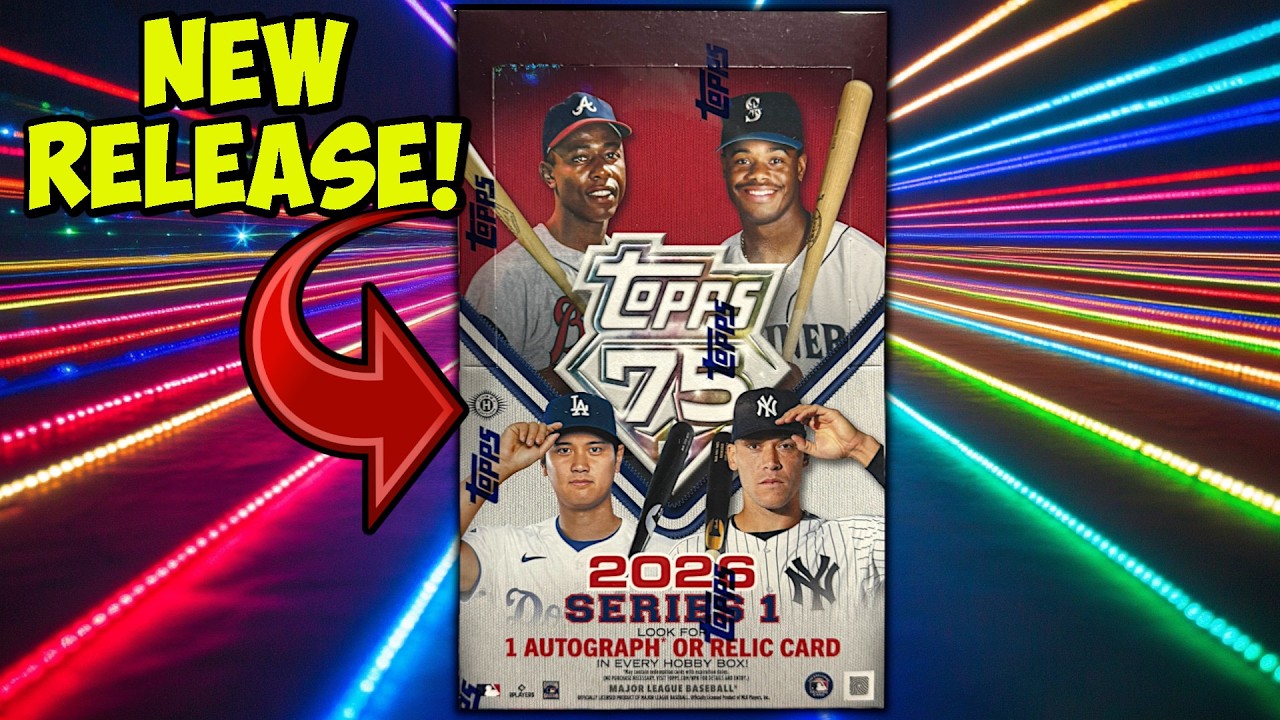 NEW RELEASE! 2026 Topps Series 1 Hobby Box Opening!