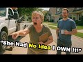 “HOA Karen Tried to Tow My Car — But She Didn’t Know I’m the Property Owner!”