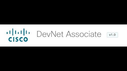 Cisco DevNet  Associate exams  question and answers latest edition