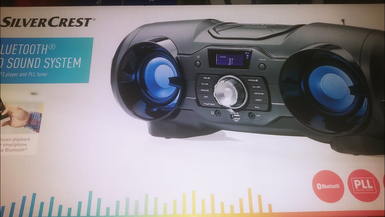 silvercrest boombox