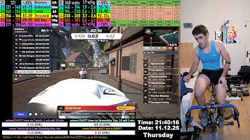 Cycling Stream ASMR №1206 LIVE 11.12.2025 sslv