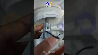 [ Modifikasi ] Membuat lubang baut pengikat antara pulley dan as drum spin yang sebelumnya rapat