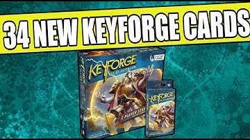 KeyForge Age Of Ascension Spoilers - 34 New Cards!