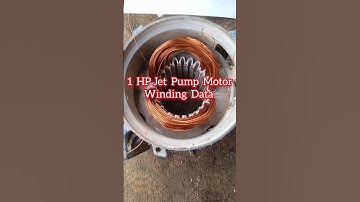 1 hp jet pump winding data | 1 hp 24 slot motor winding | 1 hp motor winding | #shots