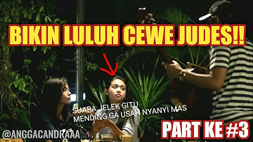 CEWE JUDES INI BAPER, MELELEH, LULUH SETELAH DENGAR SUARA ASLI  PENGAMEN INI #SINGINPUBLIC PART #3