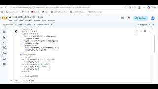 Code Heap Sort [Algoritma]