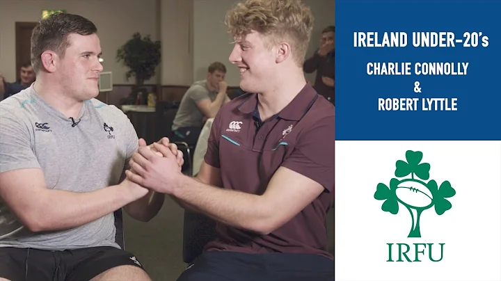 Teammates w/ Ireland's Charlie Connolly & Rob Lytt...