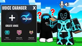 I Used a TANQR VOICE CHANGER To TROLL FANS.. (Roblox Bedwars)