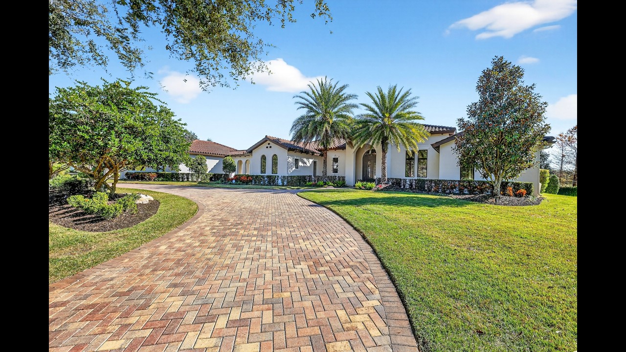 Luxury John Cannon Estate in The Concession | Lakewood Ranch Custom Home with Lake Views