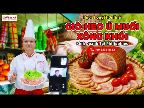 Video Học bí quyết Giò Heo Ủ Muối - Xông khói kinh doanh tại... - youtube