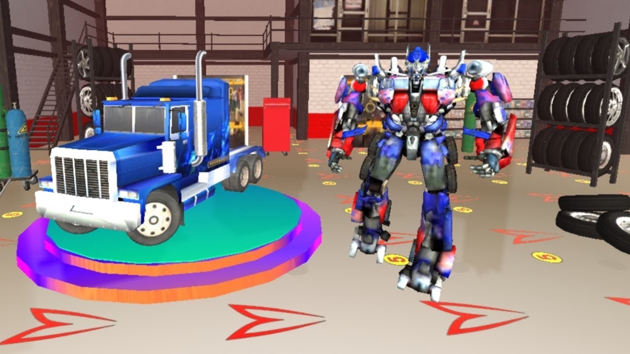 Robot Transformer Optimus Prime Game Anak Laki Laki Game Android