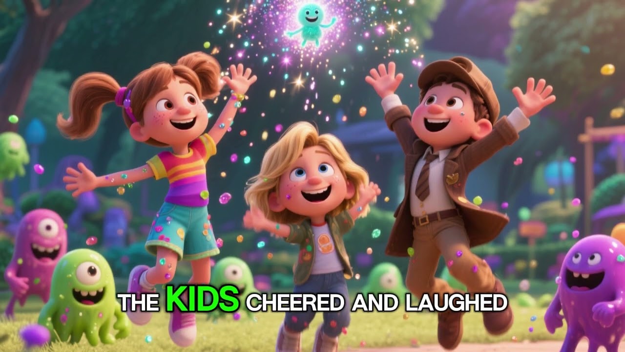 🎉 Giant Slime Monster Dance & Colorful Slime Friends Adventure! 🌈