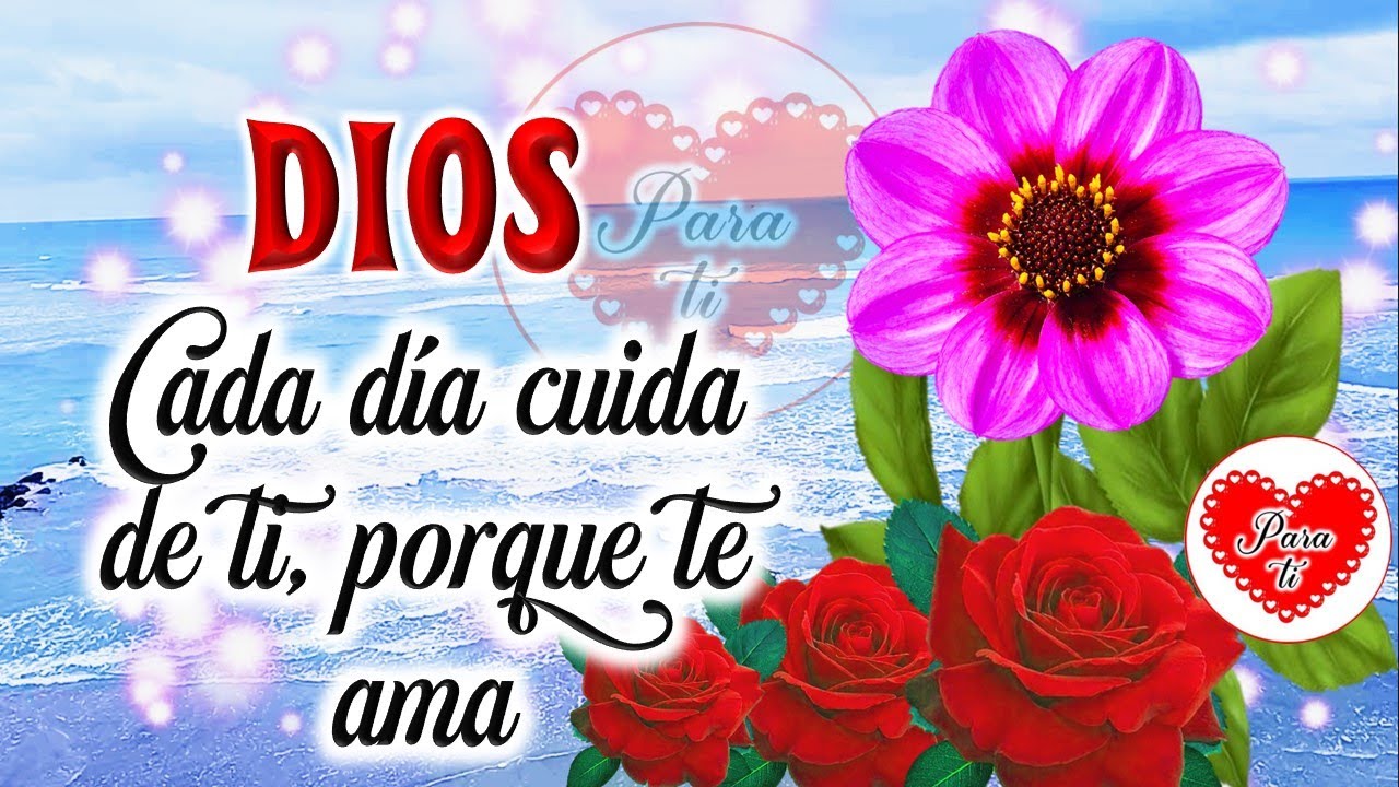 Lindo mensaje para ti Ábrelo Dios cuida de ti Frases positivas ...