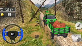 Offroad Prado 4x4 jeep drive: Parking and free driving - Jeep driver game - Android Gameplay screenshot 1