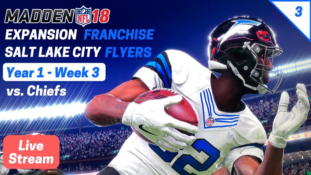 madden nfl 18 salt lake city flyers expansion franchise year 1 flyers salt lake city