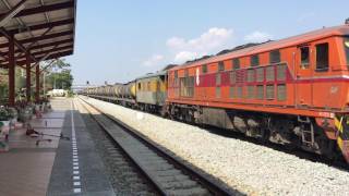 Alsthom Locomotive No. ALS 4105 @ Pattaya Railway Station
